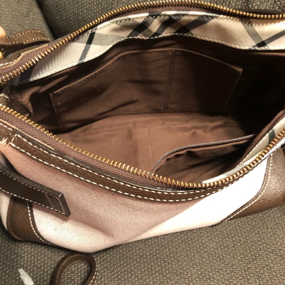 Burberry blue label 2 way bag - Picture 10 of 12